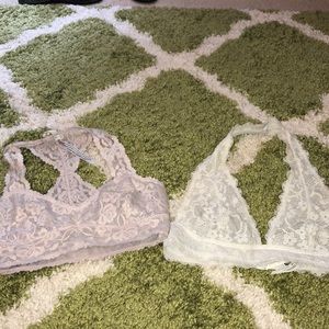 Two Free People bralettes included!